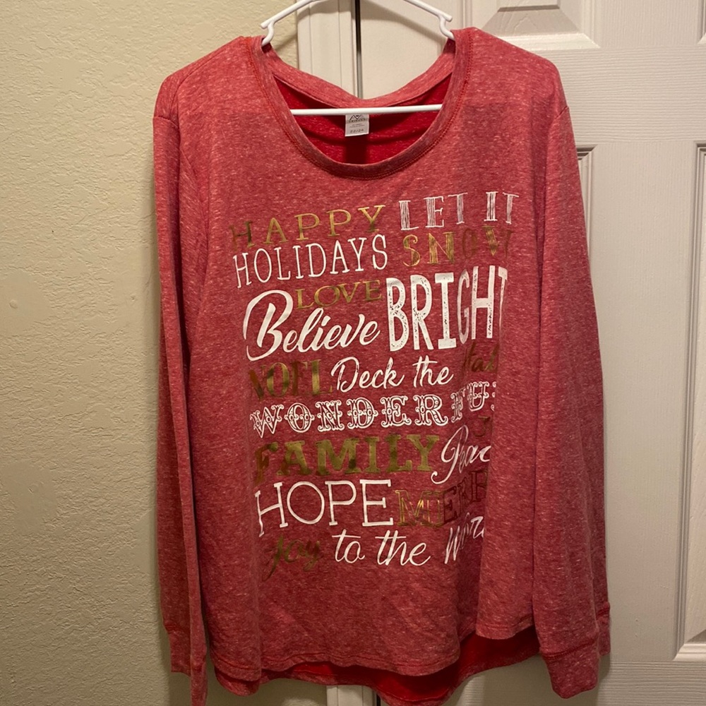 Long sleeve Christmas shirt